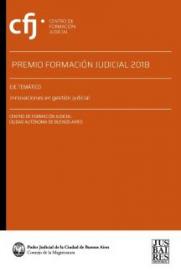 PREMIO FORMACIN JUDICIAL 2018