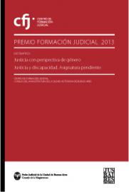 PREMIO FORMACIN JUDICIAL 2013