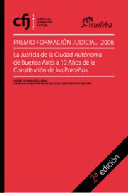 PREMIO FORMACIN JUDICIAL 2006